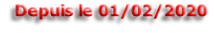 Depuis le 01/02/2020
